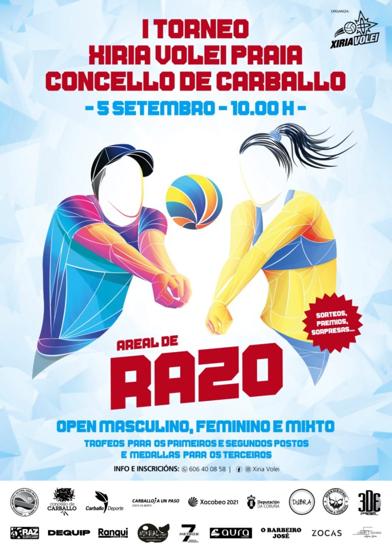 Le máis sobre o artigo Inscripción I Torneo Xiria Volei